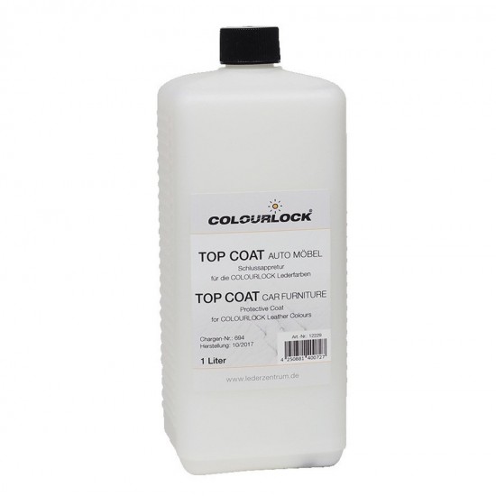 Верхний лак для окрашенной поверхности искусственной кожи Top Coat Auto Möbel Kunstlede, 250 мл