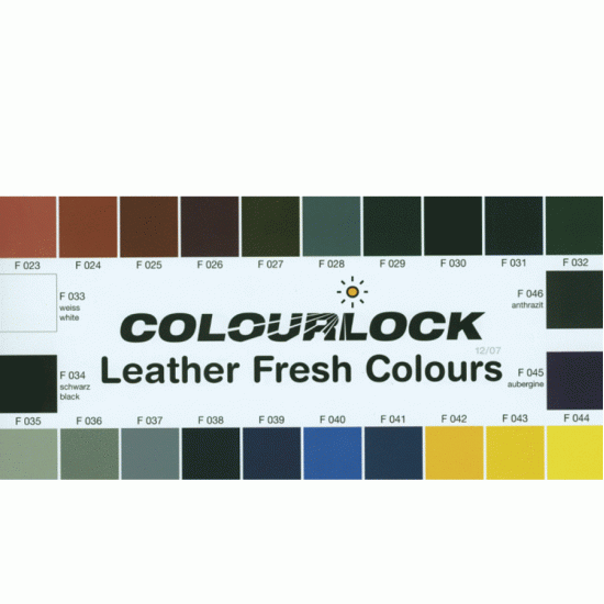 Краска для кожи COLOURLOCK мандарин Lederfarbe mandarine 1л