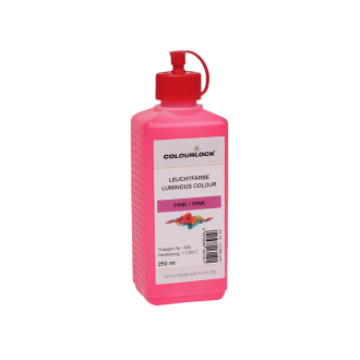 Светящаяся краска COLOURLOCK розовый Leuchtfarbe pink 250 мл