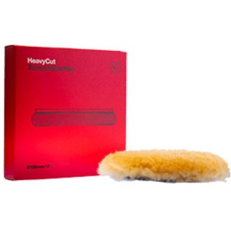 Twisted Wool Pad - меховой круг из ворсостойкой скрученной овечьей шерсти Ø 80 x 25 mm