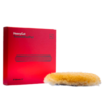 Twisted Wool Pad - меховой круг из ворсостойкой скрученной овечьей шерсти Ø 180 x 25 mm