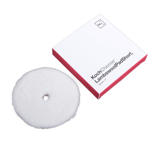 Lambswool Pad short - полировальный круг из натуральной овчины с коротким ворсом Ø 126 mm 1 шт.