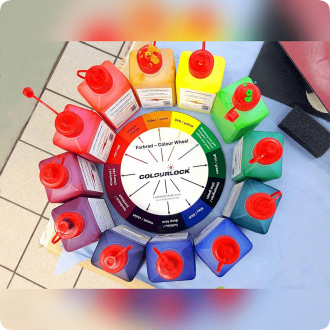 Цветовой круг Иттена COLOURLOCK для подбора цвета Цветовой круг Иттена COLOURLOCK для подбора цвета