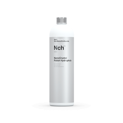 NANOCRYSTAL POLISH HYDROPHOB - Состав для бесконтактной полировки после мойки автомобиля с гидрофобным эффектом, (1 л).