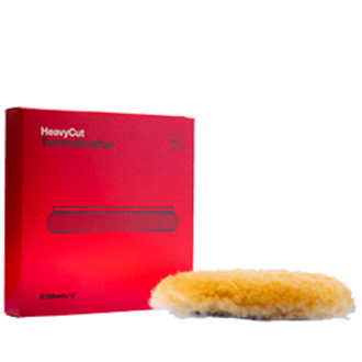 Twisted Wool Pad - меховой круг из ворсостойкой скрученной овечьей шерсти Ø 150 x 25 mm