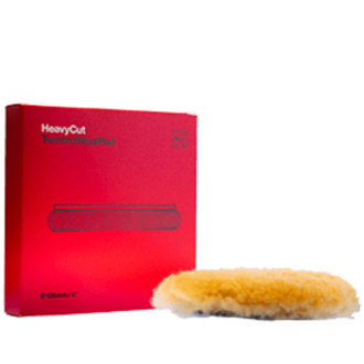 Twisted Wool Pad - меховой круг из ворсостойкой скрученной овечьей шерсти Ø 126 x 25 mm