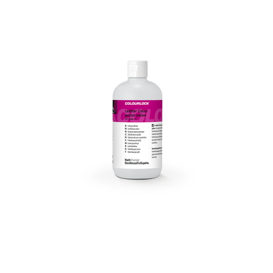 Краска для кожи COLOURLOCK Золотисто-желтый Lederfarbe golden yellow (250 мл)