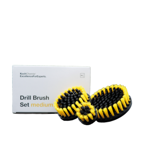Drill Brush Set medium  - Набор из 3-х щеток-насадок  со средней степенью жесткости щетины Drill Brush Set medium  - Набор из 3-х щеток-насадок  со средней степенью жесткости щетины