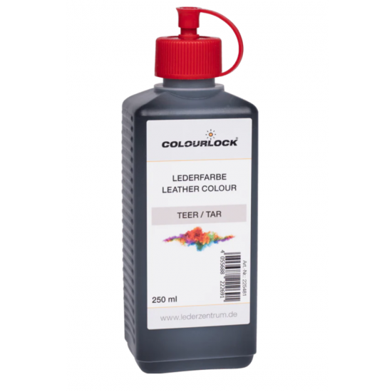 Краска для кожи COLOURLOCK чёрный дёготь Lederfarbe teer 250 мл Краска для кожи COLOURLOCK чёрный дёготь Lederfarbe teer 250 мл