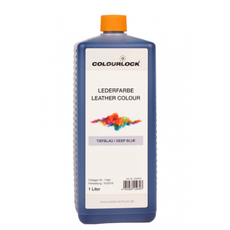 Краска для кожи COLOURLOCK темно-синий Lederfarbe tiefblau 1000 мл
