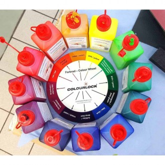 Краска для кожи COLOURLOCK Белая Lederfarbe weiß 1л