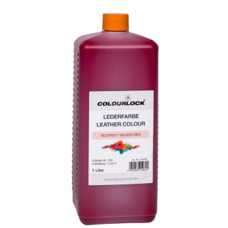 Краска для кожи COLOURLOCK кроваво-красный Lederfarbe blutrot 1000мл
