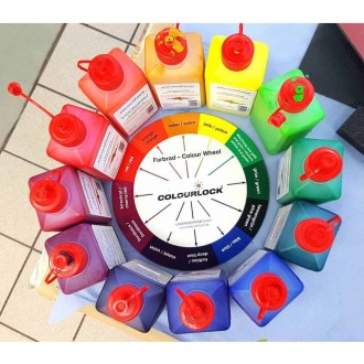 Краска для кожи COLOURLOCK бордовая Lederfarbe bordeaux 1000 мл