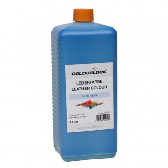 Краска для кожи COLOURLOCK синий Lederfarbe blau 1000 мл