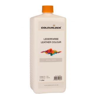 Краска для кожи COLOURLOCK Белая Lederfarbe weiß 1л