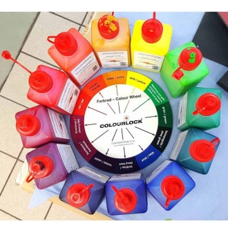 Краска для кожи COLOURLOCK зелёная Lederfarbe grün 1000 мл