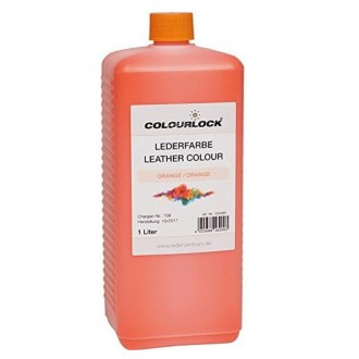 Краска для кожи COLOURLOCK оранжевая Lederfarbe orange 1000 мл