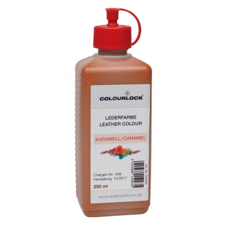 Краска для кожи COLOURLOCK карамель  Lederfarbe karamell 250 мл