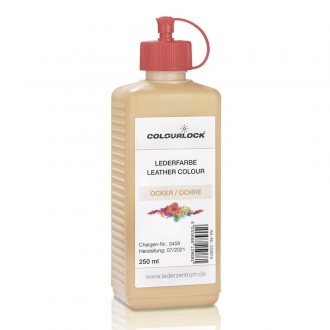 Краска для кожи COLOURLOCK охра Lederfarbe, 250 мл Краска для кожи COLOURLOCK охра Lederfarbe, 250 мл
