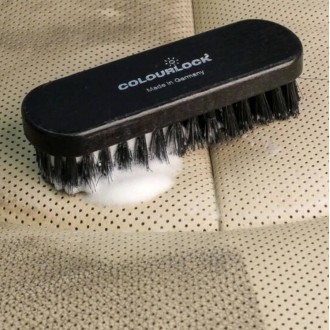 Щётка с искуственной щетиной Leder Reinigungsbürste gross schwarz 135 x 41мм