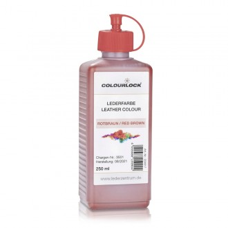 Краска для кожи COLOURLOCK красно-коричневый Lederfarbe rotbraun 250 мл
