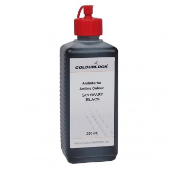 Краска для кожи чёрный COLOURLOCK Lederfarbe schwarz 250мл