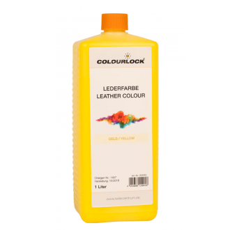 Краска для кожи COLOURLOCK желтый Lederfarbe gelb 1000мл