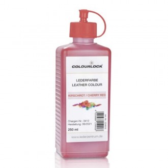 Краска для кожи COLOURLOCK вишнево-красный Lederfarbe kirschrot 250 мл