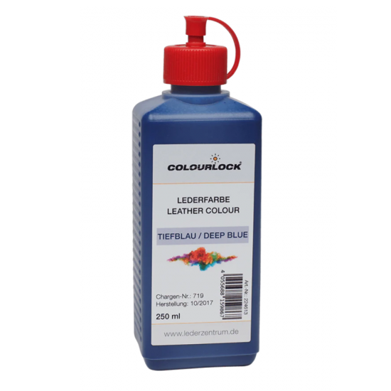 Краска для кожи COLOURLOCK темно-синий Lederfarbe tiefblau 250 мл Краска для кожи COLOURLOCK темно-синий Lederfarbe tiefblau 250 мл